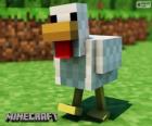Minecraft курица